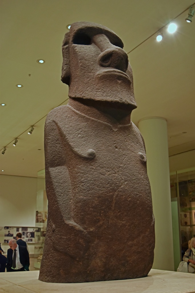 Basalt Figure from Easter Island